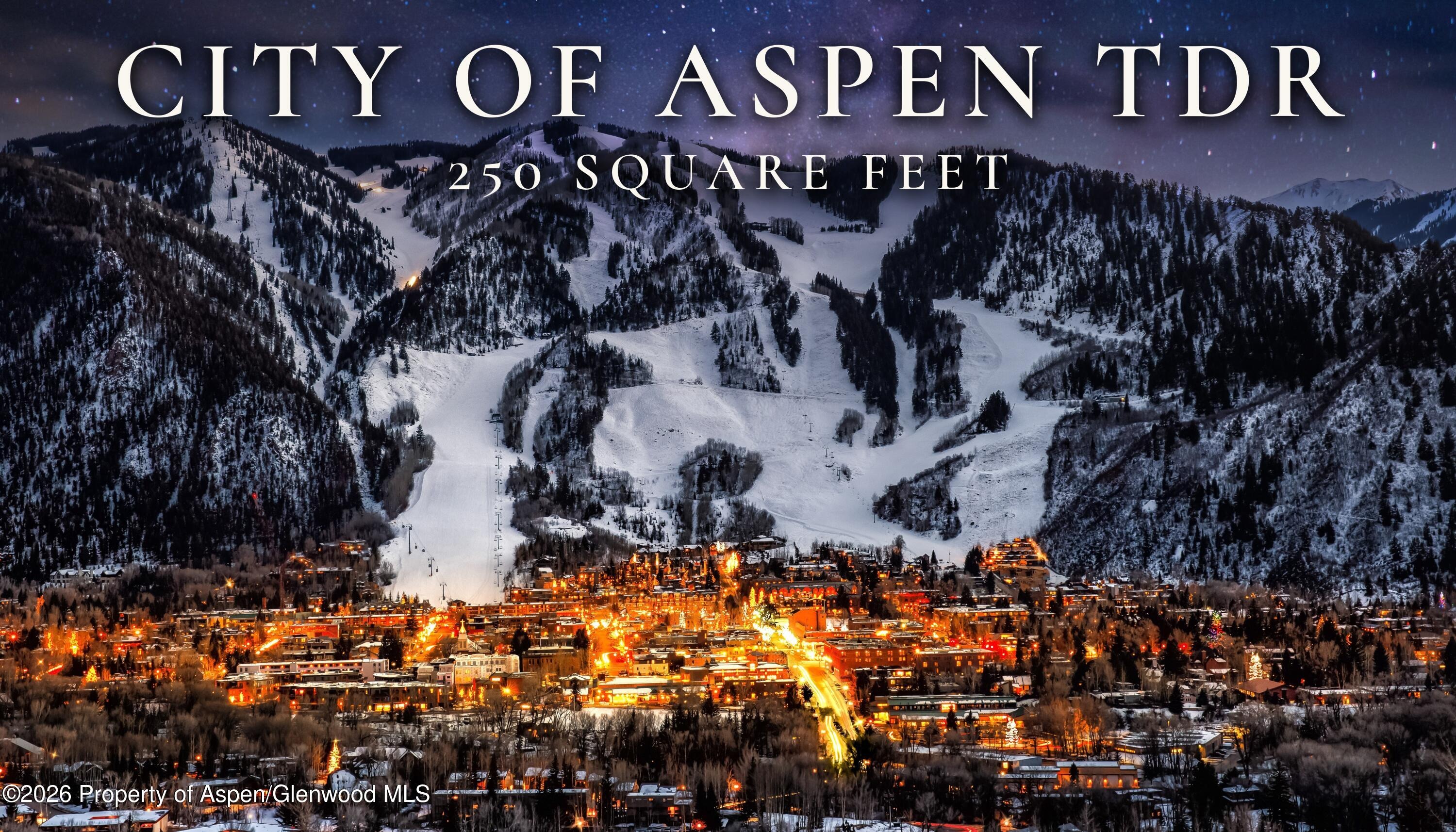 Tdr Tdr City Of Aspen Street